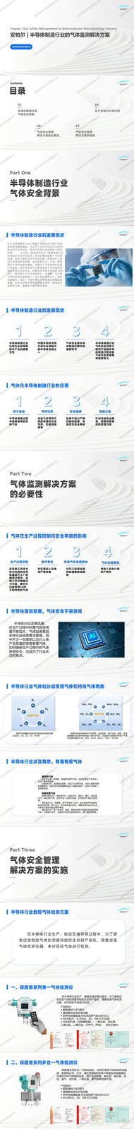 安帕爾半導體制造行業的氣體安全監測解決方案_01
